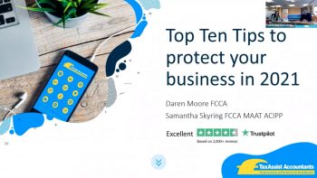 Top 10 tips to protect your business in 2021