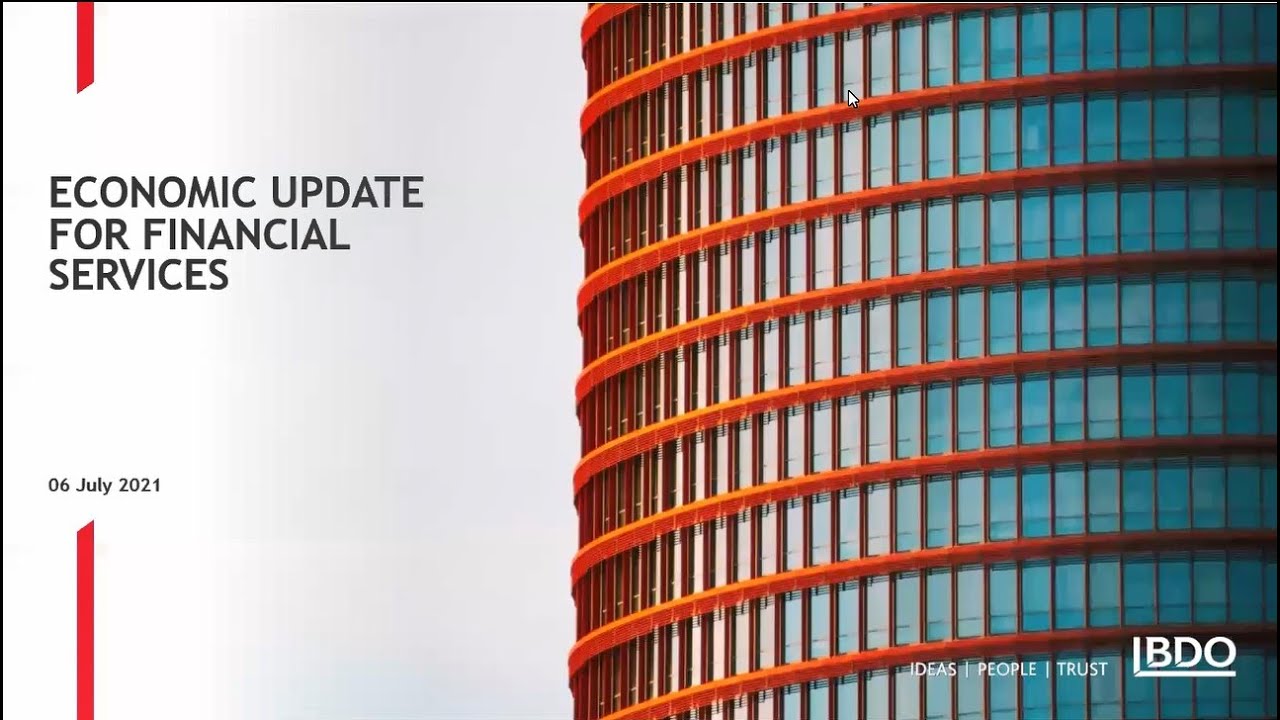 BDO Financial Services Economic Update | July 2021