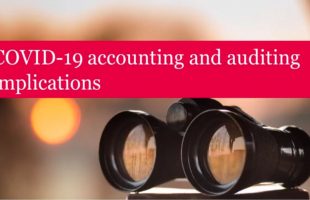 COVID-19 accounting and auditing implications
