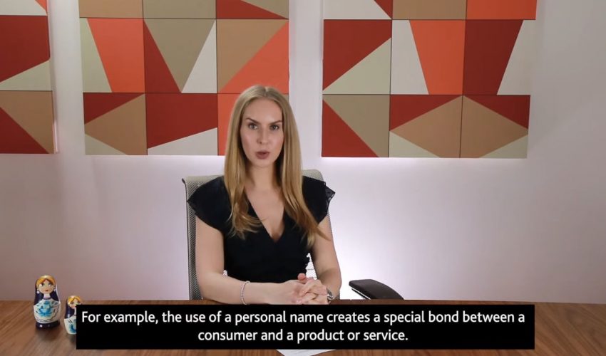 Registering personal names as trademarks in Russia