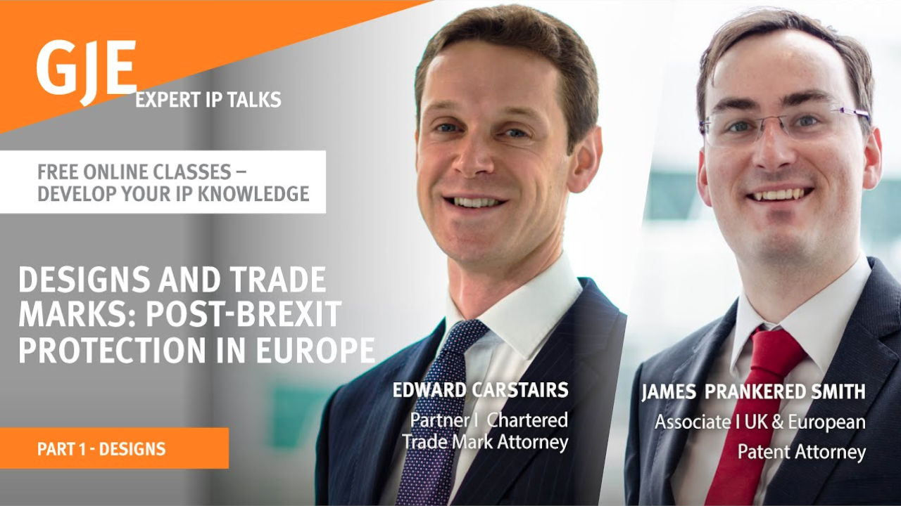Designs & Trademarks: Post Brexit Protection in Europe: Part 1 – Designs