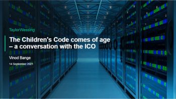 The Children’s Code comes of age – a conversation with the ICO