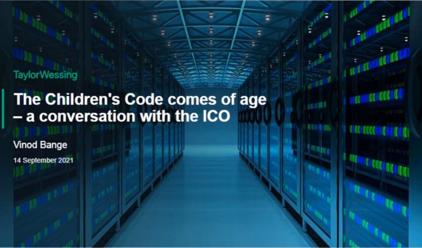 The Children’s Code comes of age – a conversation with the ICO