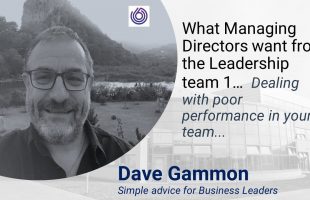 Dealing with poor performance and having the conversation – Things Leaders do.