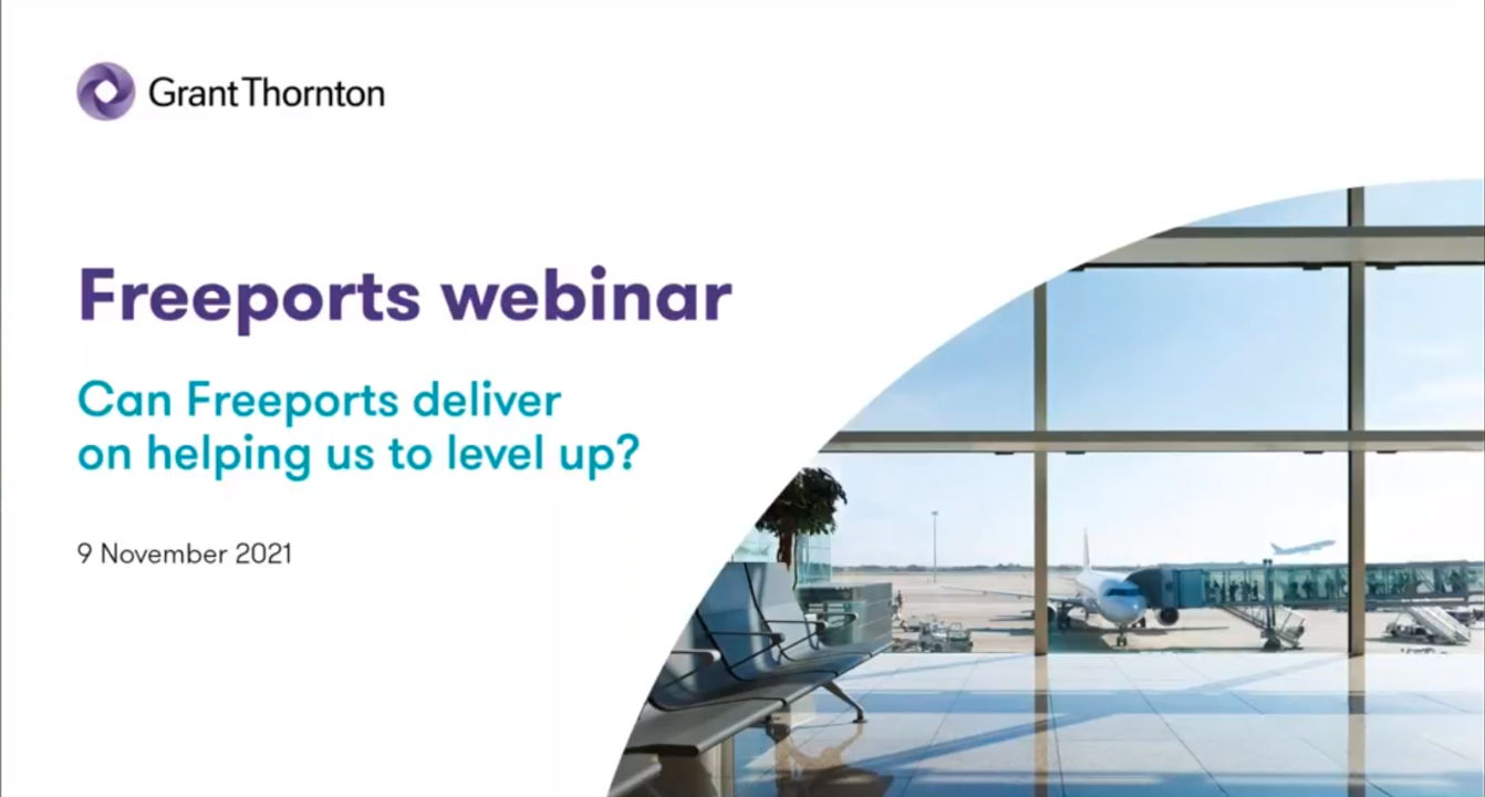 Can freeports help the government to deliver on its levelling up agenda?