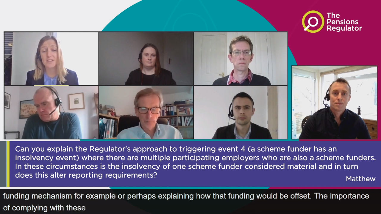 Master trust supervision update March 2021