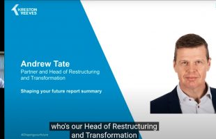 ‘Shaping your future’ report launch webinar | Kreston Reeves