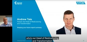 ‘Shaping your future’ report launch webinar | Kreston Reeves