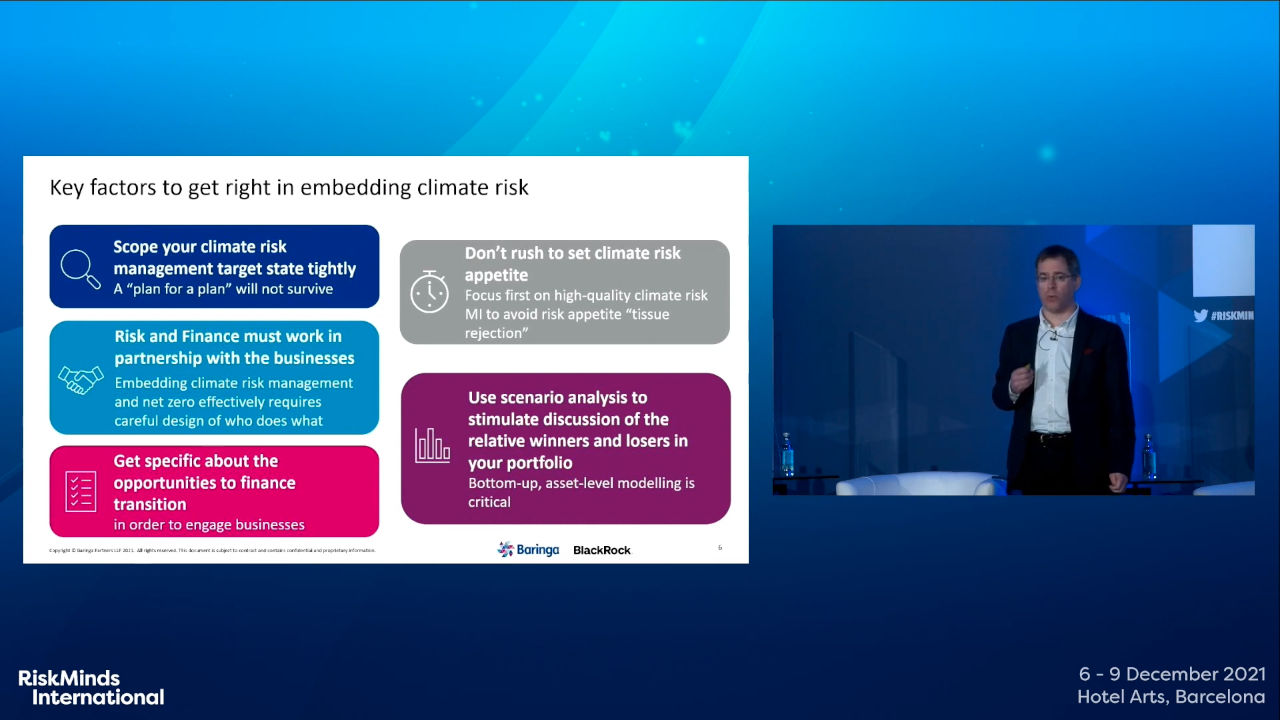 An enduring approach to CLIMATE RISK and STRESS TESTING