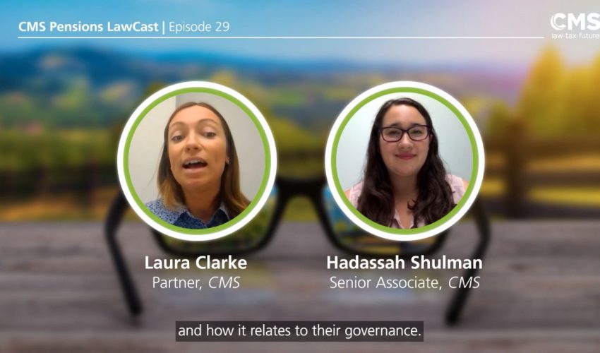 CMS Pensions Lawcast – Episode #29 – Equality, Diversity and Inclusion