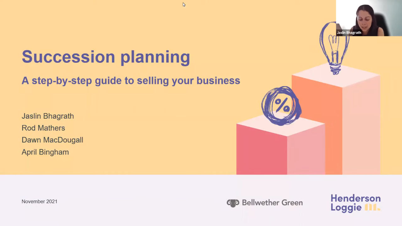 Succession Planning – a step-buy-step guide to selling your business