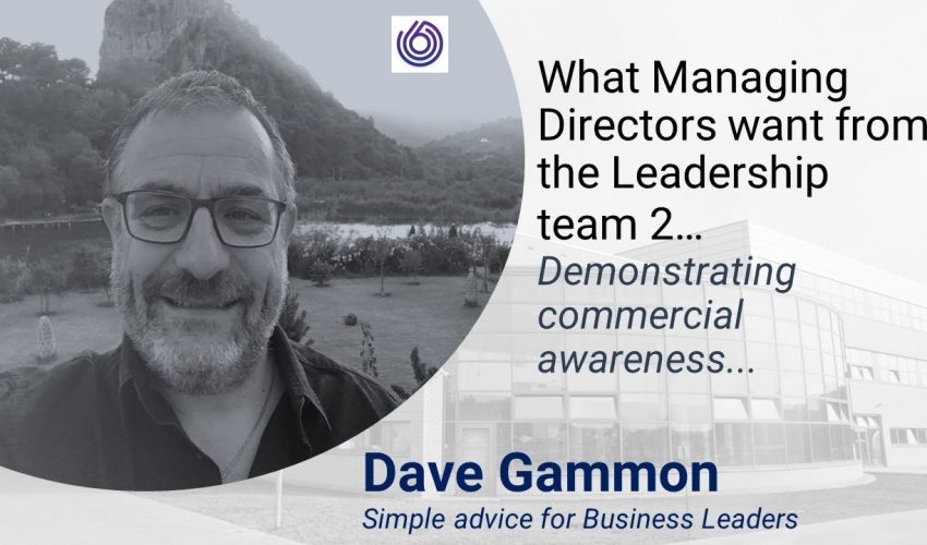 Commercial Awareness – Things Leaders do