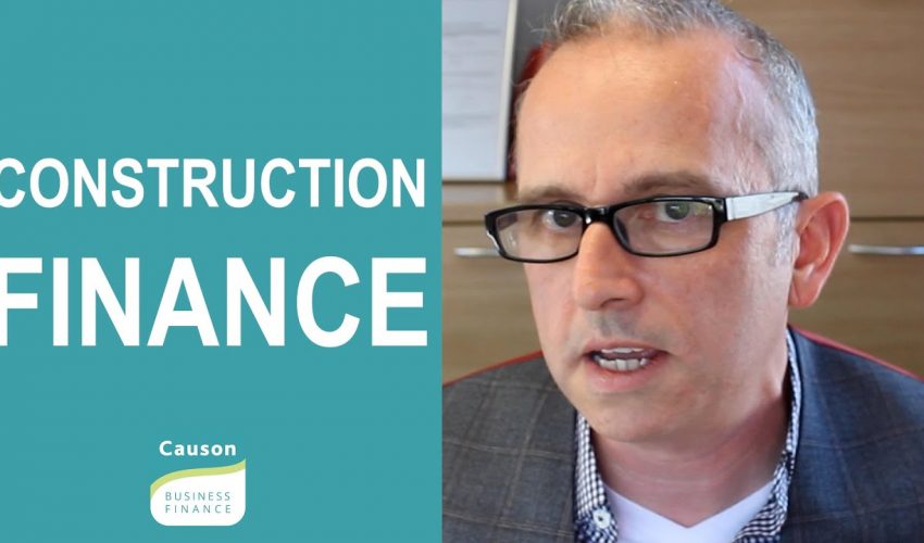 Finance options to fund your Construction business