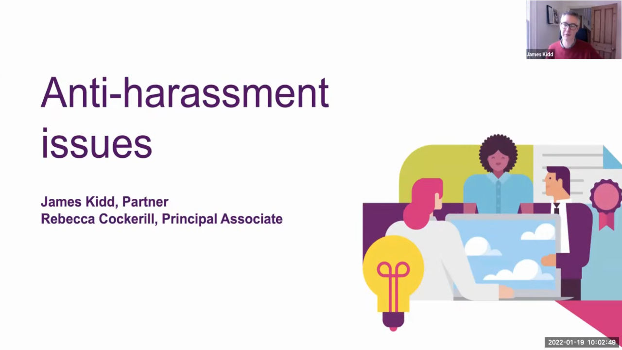 In house in Focus: Anti-harassment issues