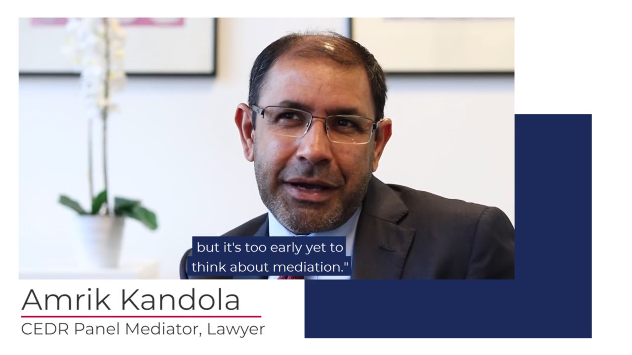 Is there a ‘Right’ Time to Mediate?