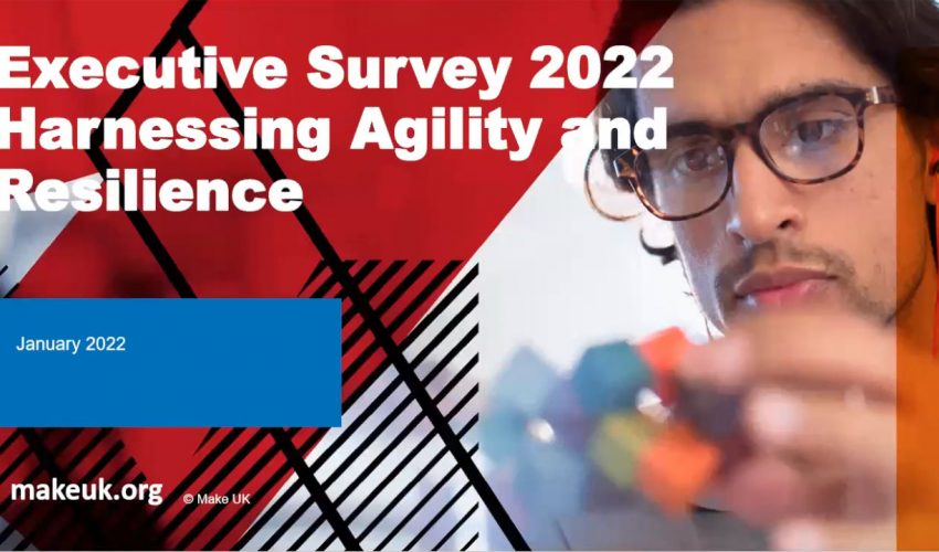 Make UK and PwC Executive Survey 2022 webinar