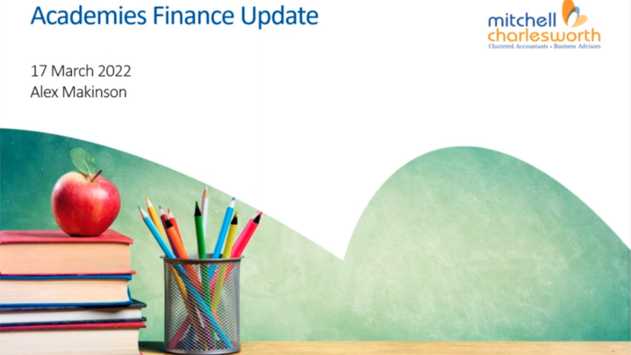 Academies Update Webinar