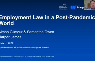 Employment law in a post pandemic world