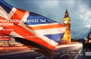 BDO Professional Services Tax Webinar
