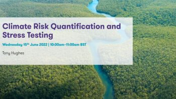 ESG – climate-risk quantification and stress testing