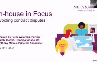 In house in Focus: Avoiding contract disputes