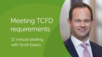 Meeting TCFD requirements: an overview