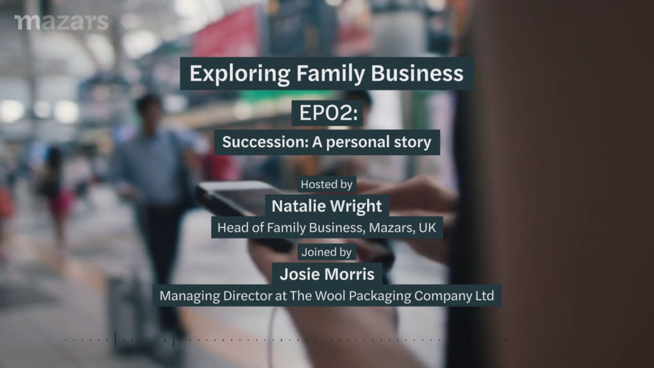 Succession: a personal story