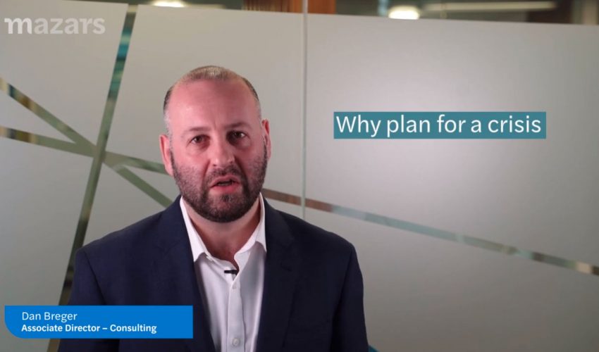 Crisis Management Planning – Episode one