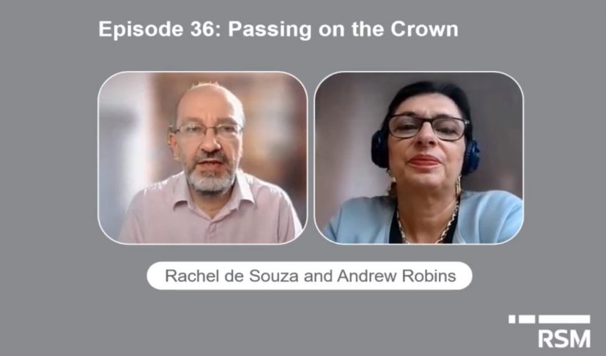 Tax in 10: Episode 36 Passing on the Crown