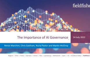 The importance of AI governance