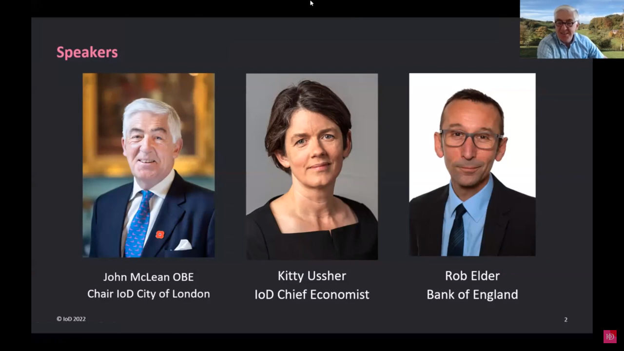 Summer economic update with Bank of England and Kitty Ussher, 20 June 2022