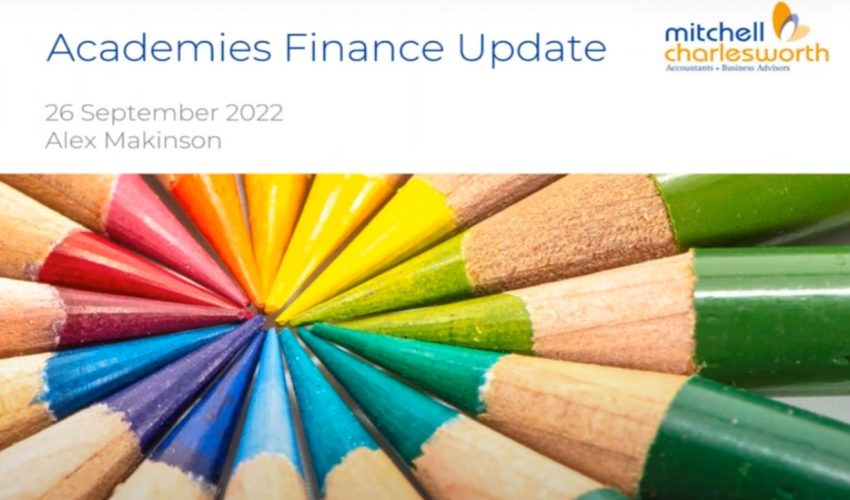 Financial Update for Academies – 26 September 2022