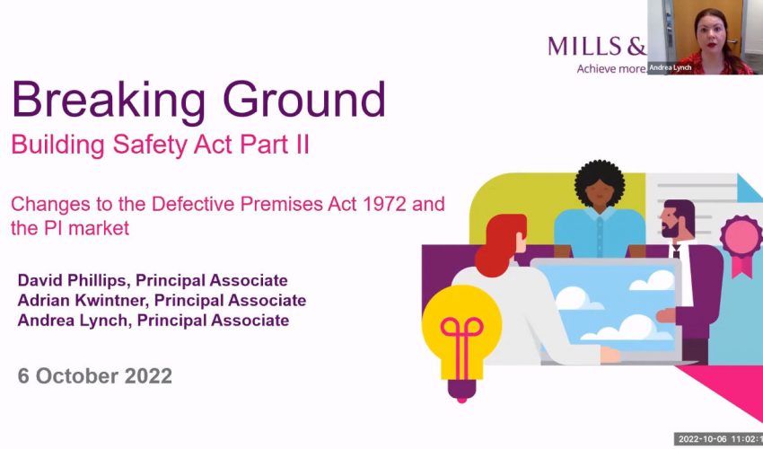 Key changes brought by the Building Safety Act – Part Two