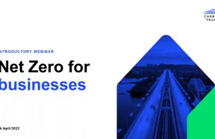 Introductory webinar: Net Zero for UK businesses