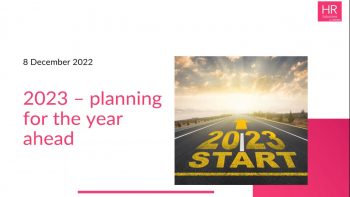 2023: Planning for the year ahead
