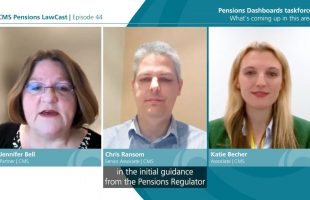 Pensions Dashboards taskforce: what’s coming up in this area