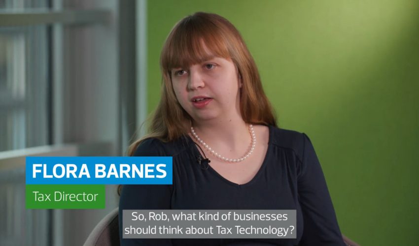 Which businesses should be thinking about tax technology?