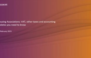 Housing Associations VAT, other taxes and accounting updates 2023