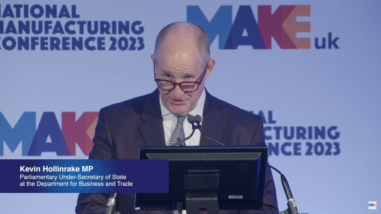 Make UK Conference 23 Keynote Speaker Kevin