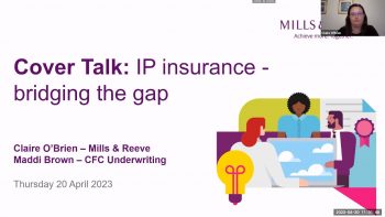 Cover Talk: IP and insurance