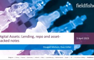 Digital Assets: Lending, repo and asset-backed notes