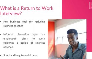 Return to work interviews – why do them?