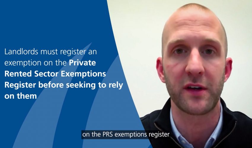 Six things landlords need to know about MEES: Exemptions – episode 4