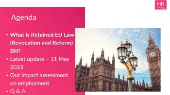 EU Law Reform and Revocation Bill – What is it likely to mean for employers