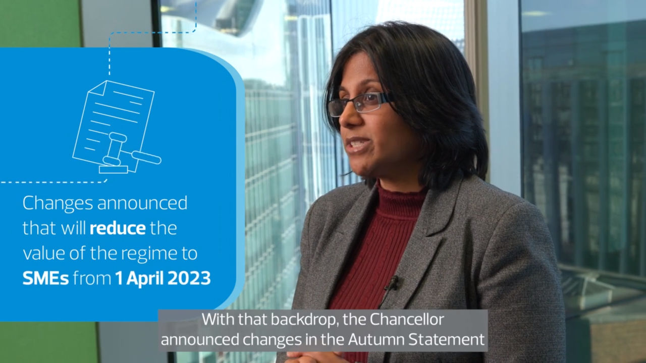 How will the changes to the R&D tax relief regime from April 23 impact you most?