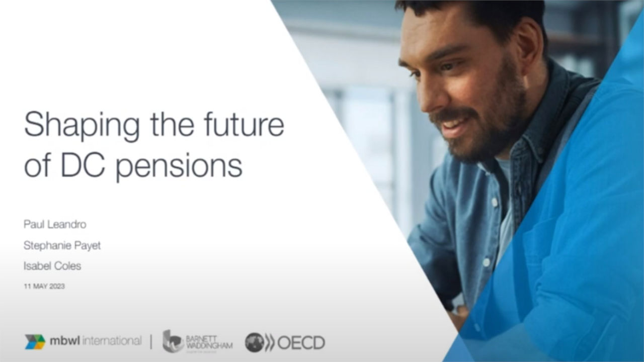 MBWL OECD | Shaping the future of DC pensions