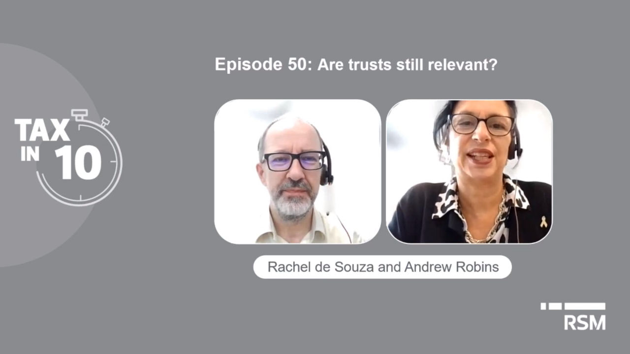 Are trusts still relevant