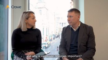 Employee retention: Crowe Corner with Business Solutions