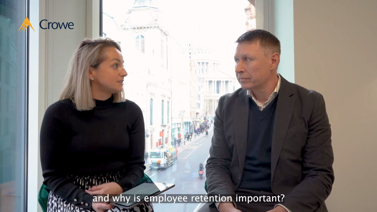 Employee retention: Crowe Corner with Business Solutions
