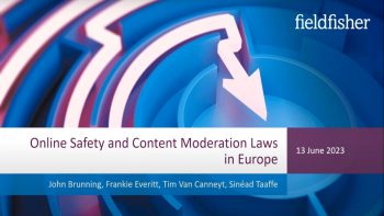 Online safety and content moderation laws in Europe – your questions answered!